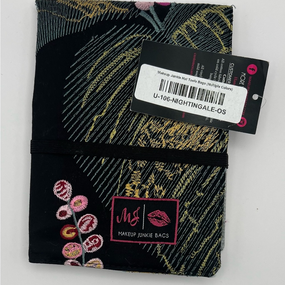 Makeup Junkie Nightingale Black and Gold Hair Accessory
